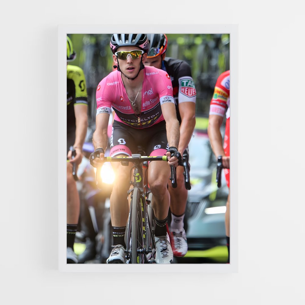 Poster Sur la Route avec Simon – affiche Cyclisme (vue 3)